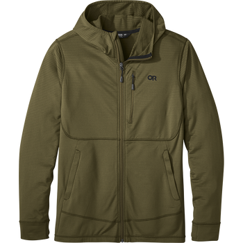 Outdoor Research Vigor Full Zip Hoodie Mens, Loden, XL