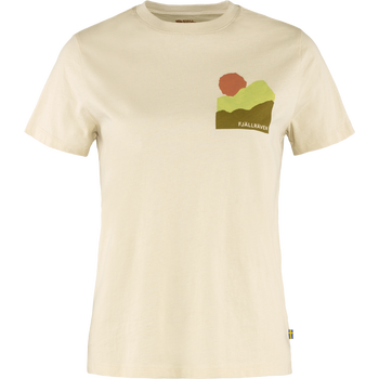 Fjällräven Nature T-Shirt Womens, Chalk White (113), XS