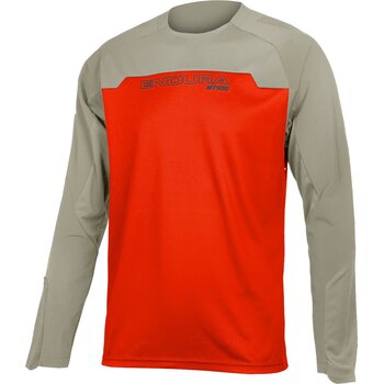 Endura MT500 Burner L/S Jersey, Paprika, L