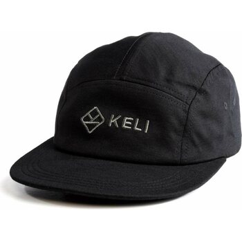 Keli Merino Wool 5-panel Cap, Black, One Size