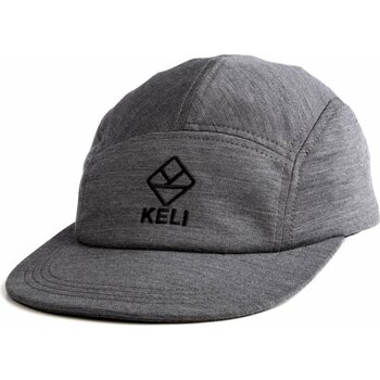 Keli Merino Wool Running Cap, Grey, One Size