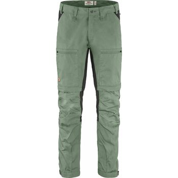 Fjällräven Abisko Lite Trekking Zip-Off Trousers Mens Regular, Patina Green/ Dark Grey (614-030), 54