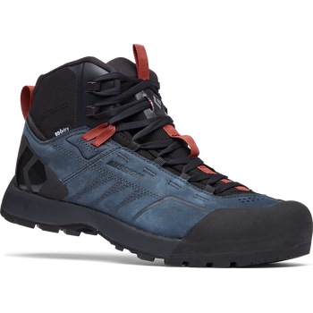 Black Diamond Mission Leather Mid WP Mens, Eclipse / Red Rock, EUR 45 (US 11.5)