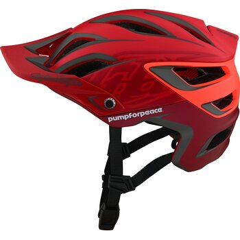 Troy Lee Designs A3 Helmet MIPS, Pump For Peace Red, S (54-56 cm)