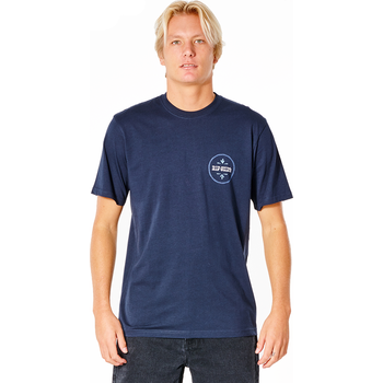 Rip Curl Rays And Tubed Tee, Navy, S