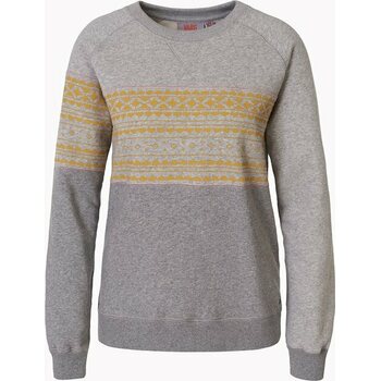 Varg Fjällbacka Cotton Jersey Womens, Grey With Yellow, L