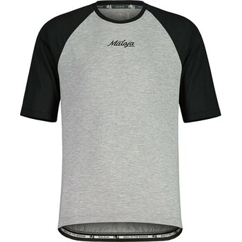 Maloja JupiterbartM. Gravel Jersey Mens, Grey Melange, S
