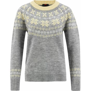Ulvang Eio Sweater Womens, Grey Melange/Parsnip/Vanilla, XL