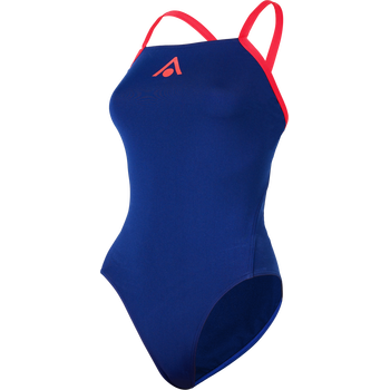 Aquasphere Essential Tie Back Womens, Navy Blue / Red, 36