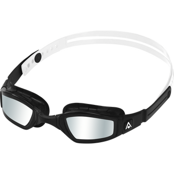 Aquasphere Ninja, Black White / Lens Mirror Silver