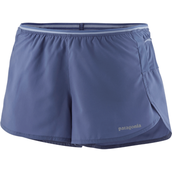 Patagonia Strider Pro Shorts Womens (2022), Current Blue, L, 3"