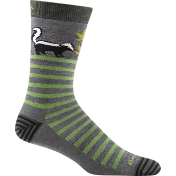 Darn Tough Animal Haus Crew Lightweight Merino Mens, Gray, XL (EUR 46-49.5)