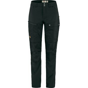 Fjällräven Abisko Midsummer Zip Off Trousers Womens, Black (550), 44