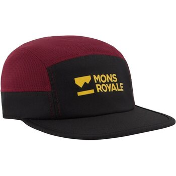 Mons Royale Velocity Trail Cap, Chocolate/Black, One Size