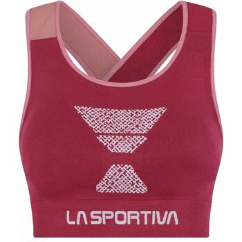 La Sportiva Focus Top Womens, Red Plum/Blush, S