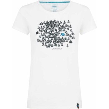 La Sportiva Forest T-Shirt Womens, White, XL