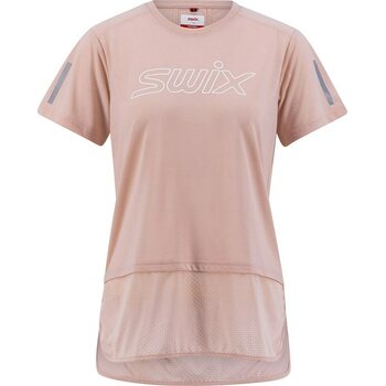 Swix Motion Mesh T-shirt Womens, Peach Whip, M