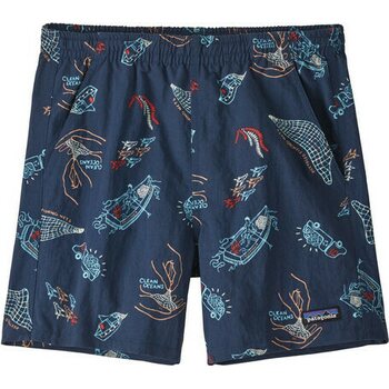 Patagonia Baggies Shorts 5" Womens, Clean Currents: Tidepool Blue, S