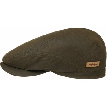 Stetson Driver Cap Waxed Organic Cotton, Olive, 63