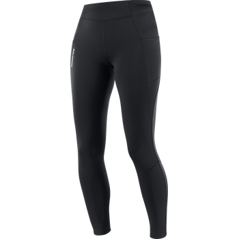 Salomon Cross Run 28'' Tight Womens, Deep Black (2023), XL