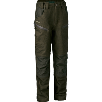 Deerhunter Youth Chasse Trousers, Olive Night Melange, 152 cm