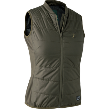 Deerhunter Heat Inner Waistcoat Womens, Deep Green, 46