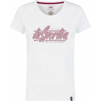 La Sportiva Retro T-Shirt Womens, White, XL