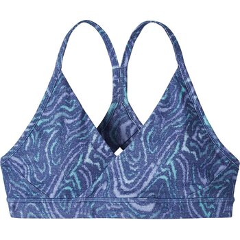 Patagonia Cross Beta Sports Bra, Oak Waves: Current Blue, XS