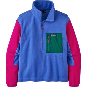 Patagonia Microdini 1/2 Zip Pullover Womens, Float Blue, L