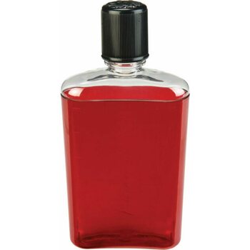 Nalgene Pocket Flask 0.3L, Ruby Red/Black