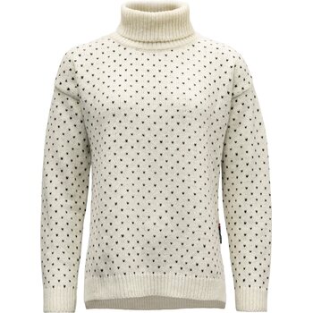 Devold Sørisen Wool Sweater Womens, Offwhite / Ink, S