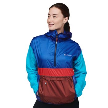 Cotopaxi Teca Half-Zip Windbreaker Womens, Sailor's Sun, S