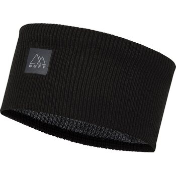 Buff CrossKnit Headband, Solid Black