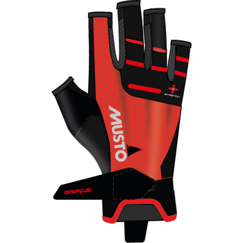 Musto Performance Short Fingered Glove, True Red, L