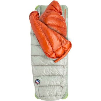 Big Agnes Lost Ranger UL 3N1 15°F/-9°C, Gray/Orange, Regular, Left Zipper