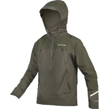 Endura MT500 Waterproof Jacket II Mens, Bottle Green, S