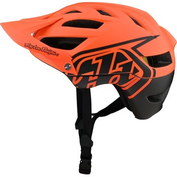 Troy Lee Designs A1 Helmet, Drone Fire Red, M/L (57-59 cm)