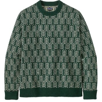 Patagonia Recycled Wool-Blend Sweater Mens, Pine Knit: Northern Green, L