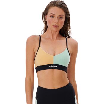 Rip Curl Run Swim Surf Crop Top, Mint, S