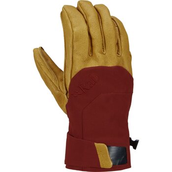 RAB Khroma Tour Infinium Gloves, Oxblood Red, XS