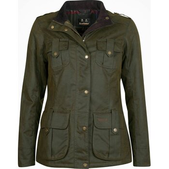 Barbour Winter Defence Wax, Olive/Classic, L (UK14)