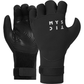 Mystic Roam Glove 3mm Precurved, Black, M