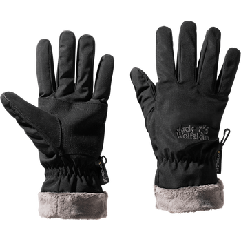 Jack Wolfskin Stormlock Highloft Glove Womens, Black, L
