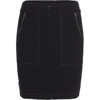 Varg Fårö Wool Skirt Womens, Black Granite, L
