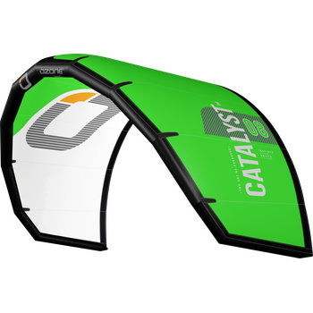 Ozone Catalyst V4 Kite Only 10m², Green/White