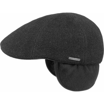 Stetson Texas Wool/Cashmere EarFlaps, Anthracite (32), 61/XL