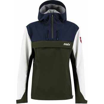 Swix Blizzard Anorak Mens, Dark Olive, S