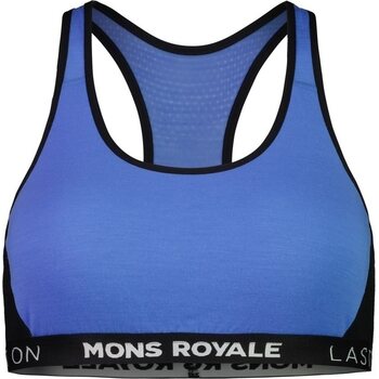 Mons Royale Sierra Sports Bra, Cornflower, XS