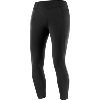 Salomon Cross Run 25'' Tight Womens, Deep Black, S