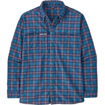 Patagonia Early Rise Stretch Shirt Mens, On the Fly: Anacapa Blue, XL